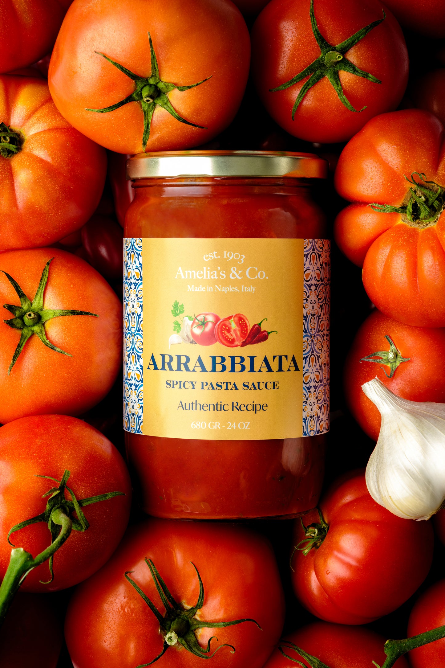 Italian Arrabbiata Pasta Sauce - 24 oz