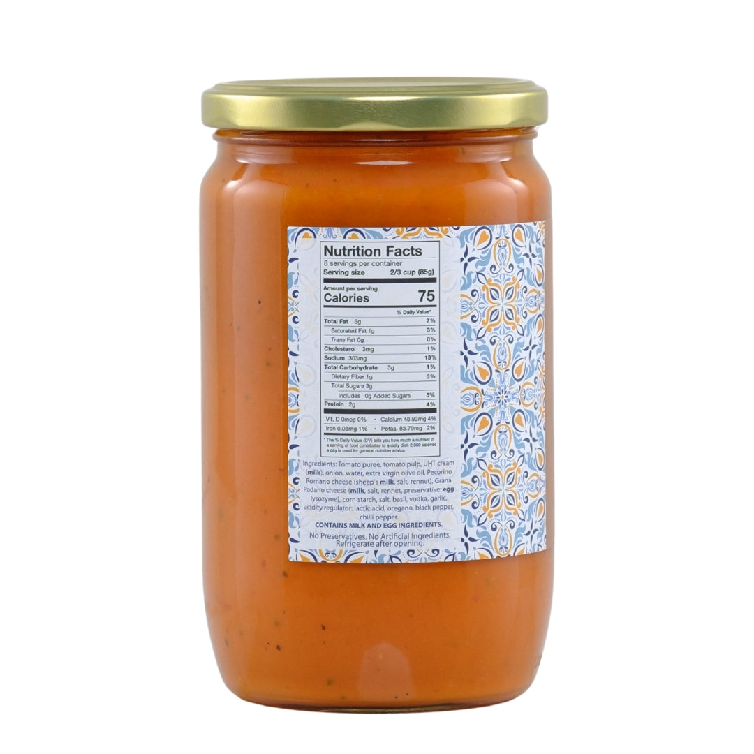 Italian Vodka Sauce - 24 oz