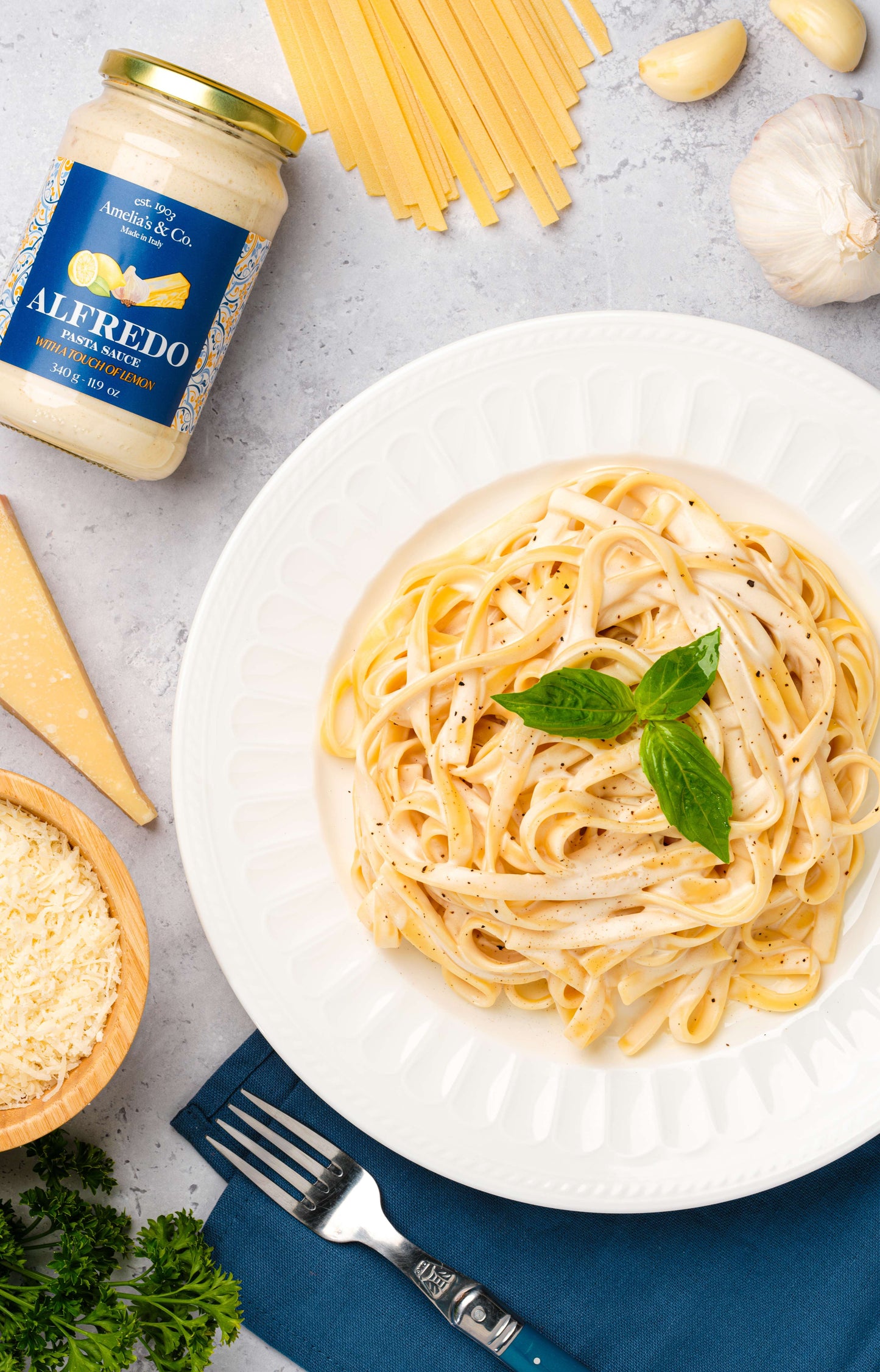 Alfredo Sauce with Lemon - 11.9 oz