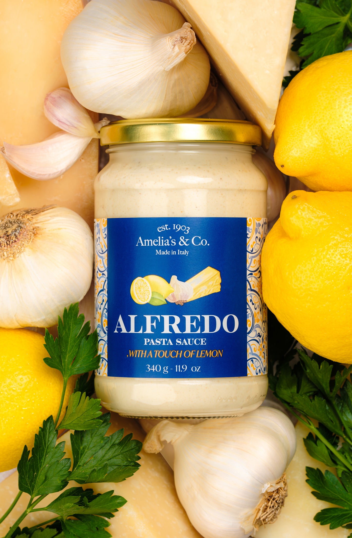 Alfredo Sauce with Lemon - 11.9 oz